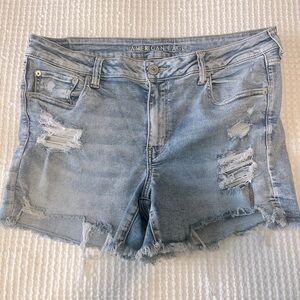 Aerie next level stretch jean shorts